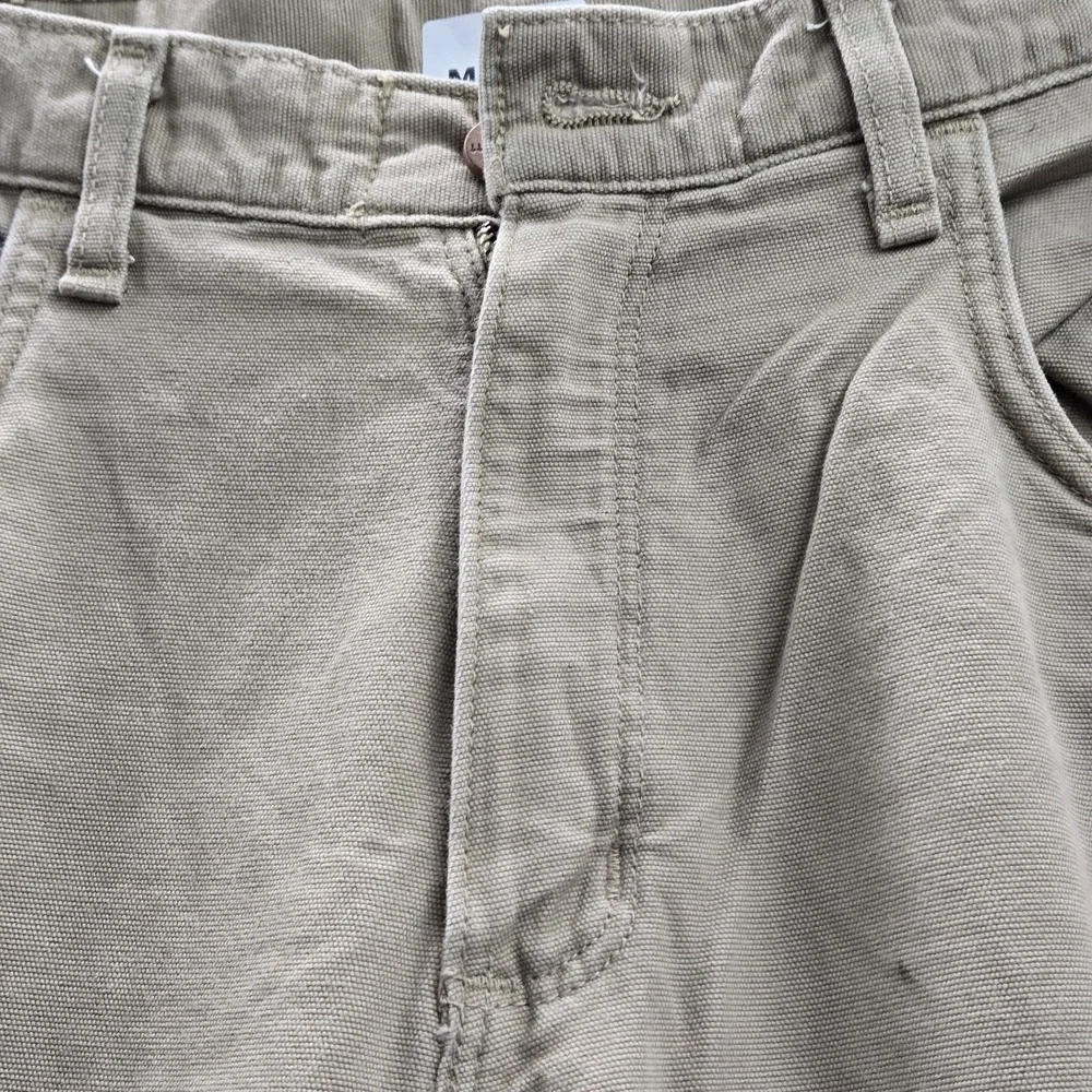 VINTAGE Carhartt FR Men Pants 34X30 Canvas Work Pants Midweight Loose Y2K READ